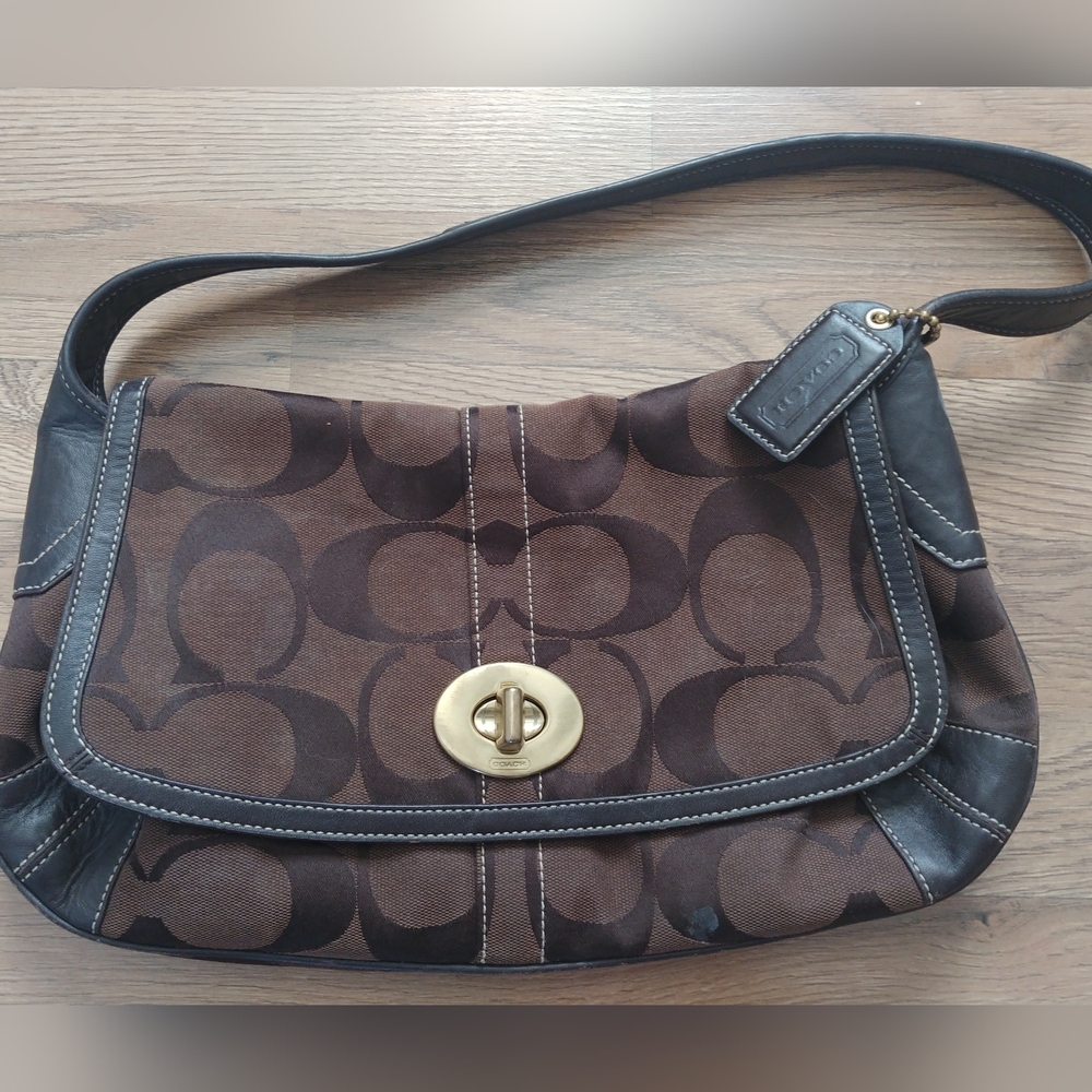 Coach Tabby Shoulder Bag Brown